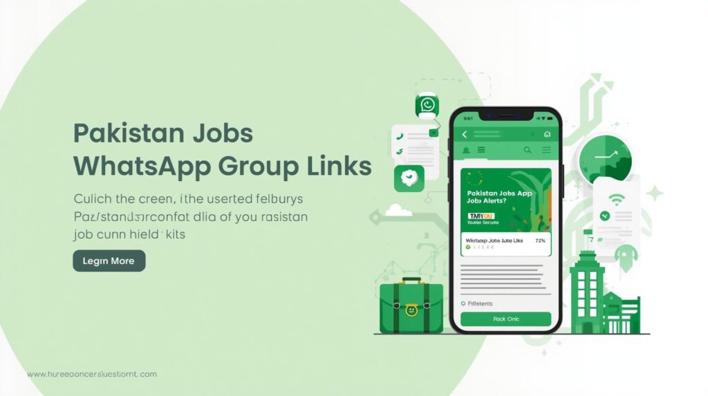 All Pakistan Jobs WhatsApp Group Link – Daily Jobs Updates in One Place