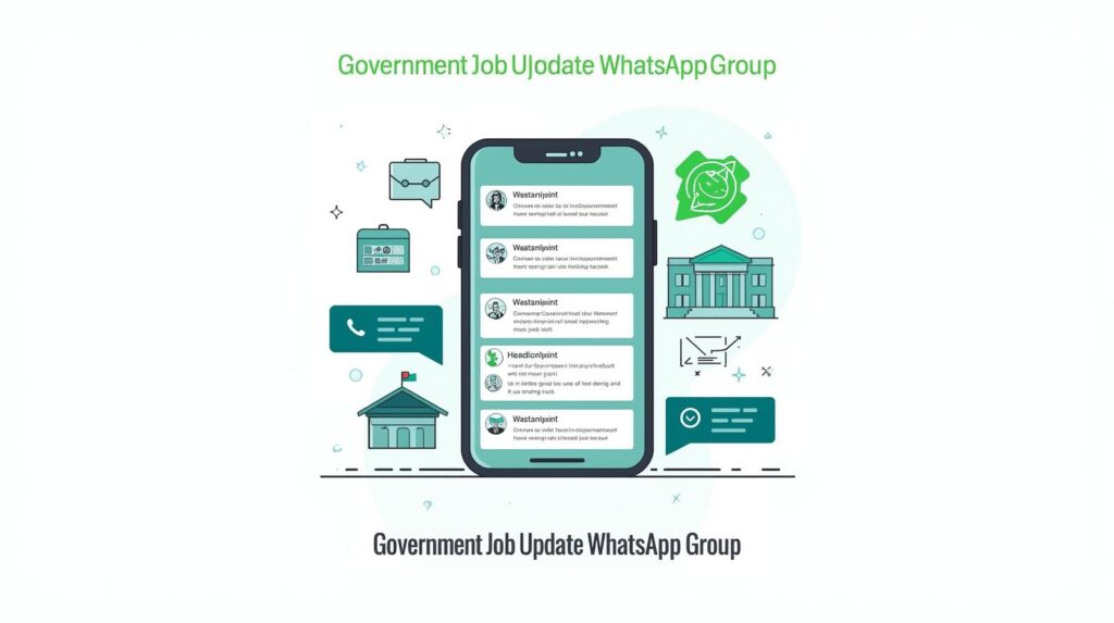 Government Job Update WhatsApp Group – Daily Verified Government Jobs