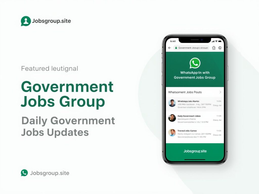 Government Jobs Group – Daily Latest Government Jobs Updates