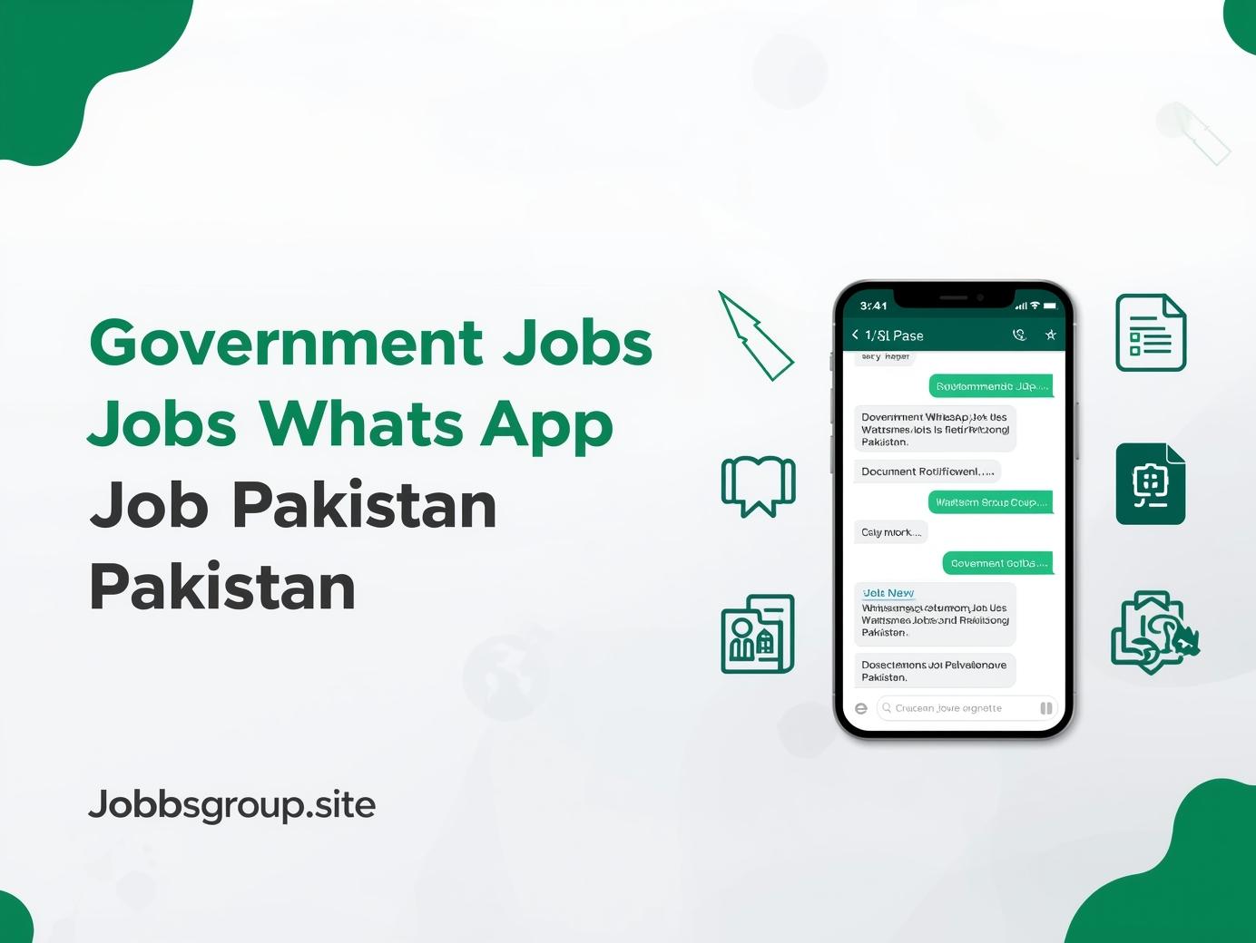 Government Jobs WhatsApp Group Pakistan – Daily Jobs Updates