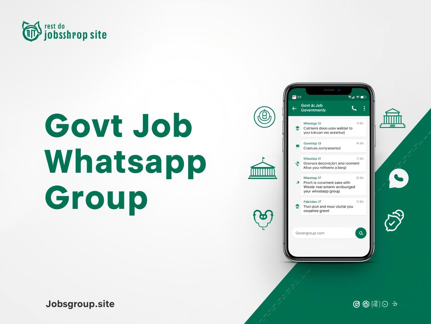 Govt Job WhatsApp Group – Daily Government Job Updates